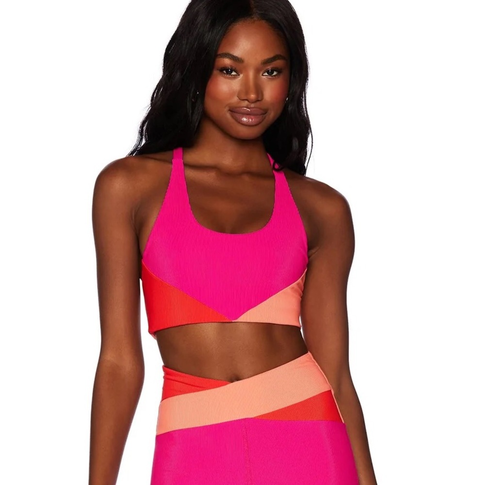 NEW Beach Riot Magenta Coral Norah Top